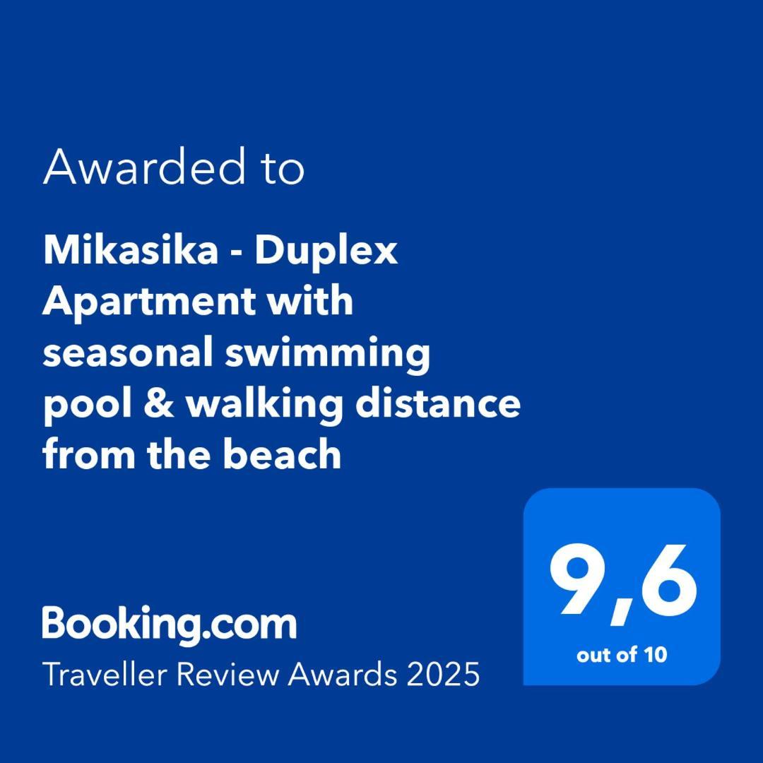 Mikasika - Duplex Apartment With Seasonal Swimming Pool & Walking Distance From The Beach La Cala Del Moral Экстерьер фото
